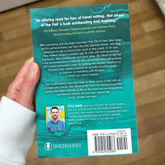 Not Afraid of the Fall Book by Kyle James - Picture 3 of 3